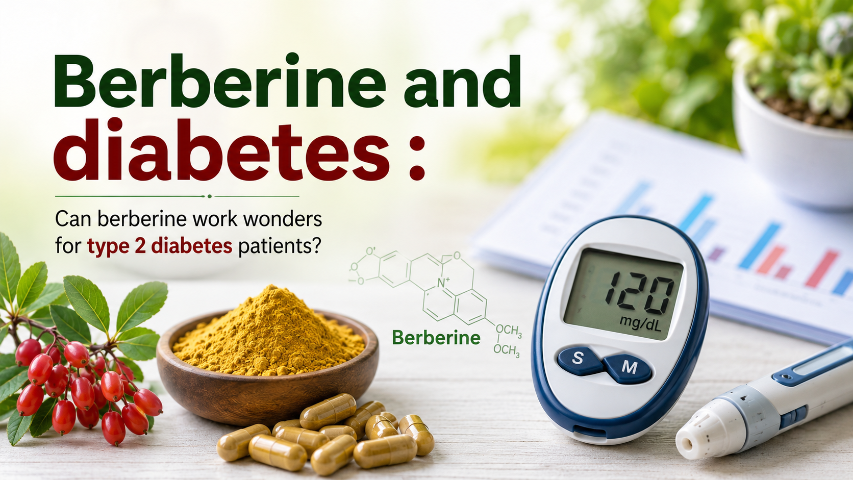 Berberine and diabetes, Can berberine work wonders for type 2 diabetes patients